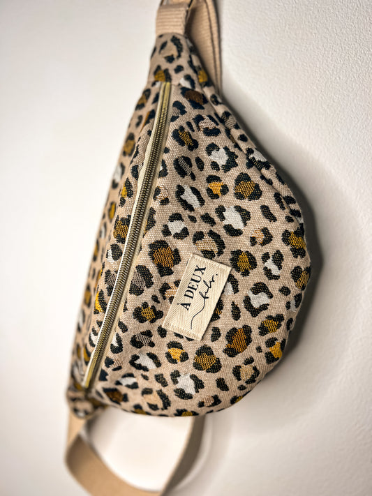 Naya 🐆 - sac banane en jacquard