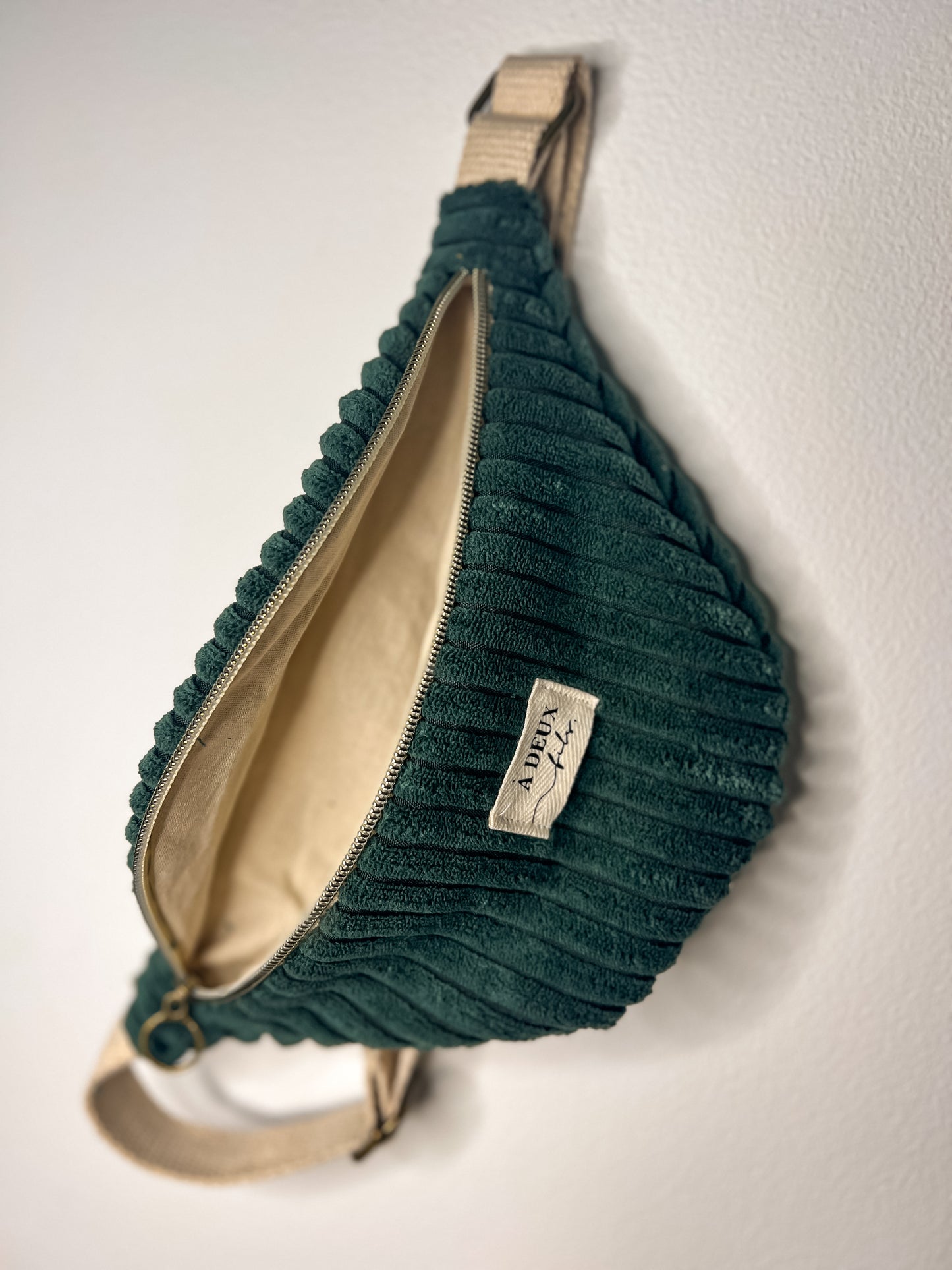 Zola - sac banane en velours